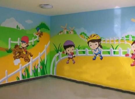 桑植幼儿园墙体彩绘制作流程及注意事项