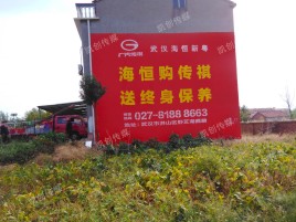 桑植墙体广告影响褪色的因素
