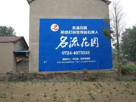 桑植农村墙体广告的长尾效应