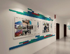 桑植企业文化墙用什么材料好？