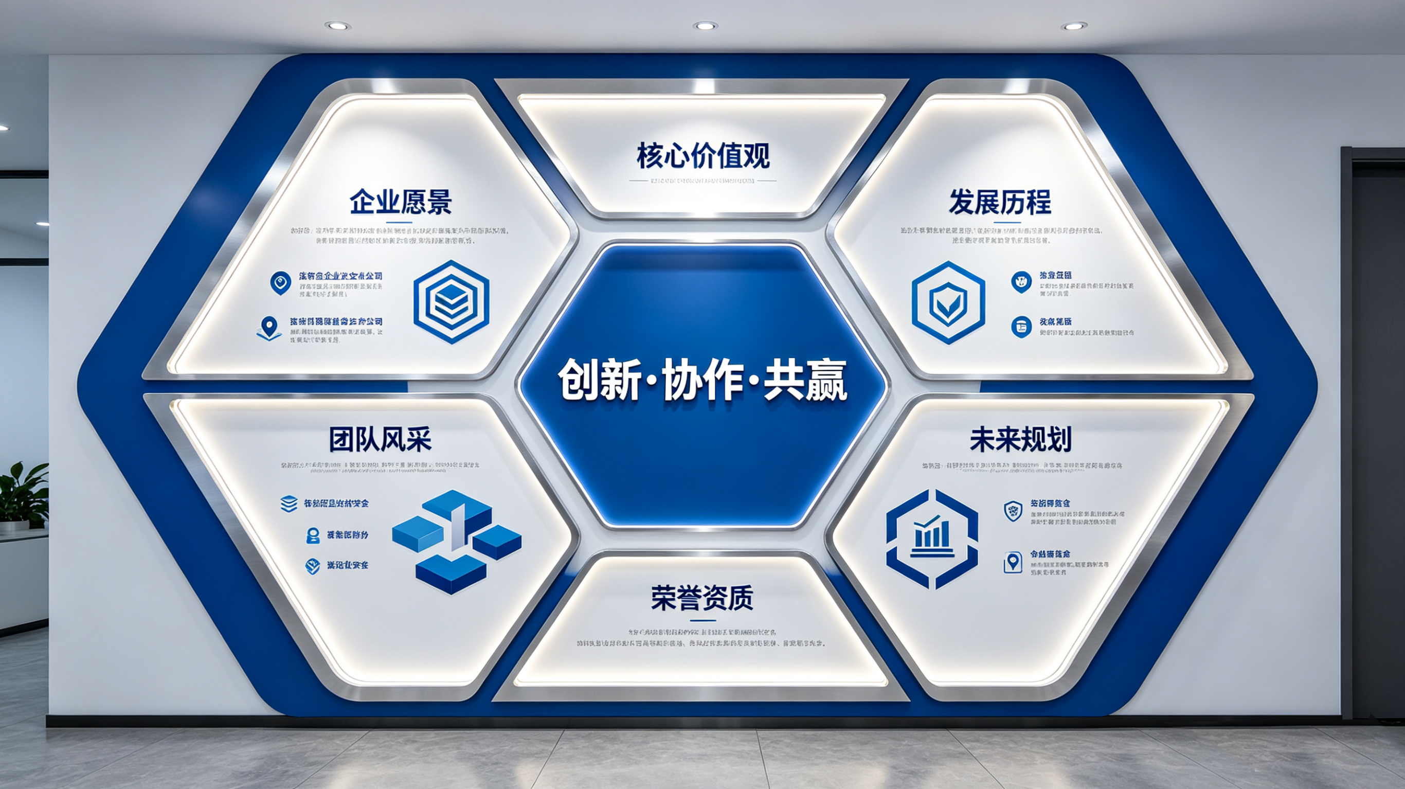 桑植企业文化墙六边形避坑指南（新手常犯5个错误）